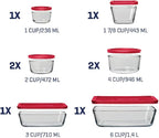 Anchor Hocking 16 Piece Glass Storage Containers - Image 5