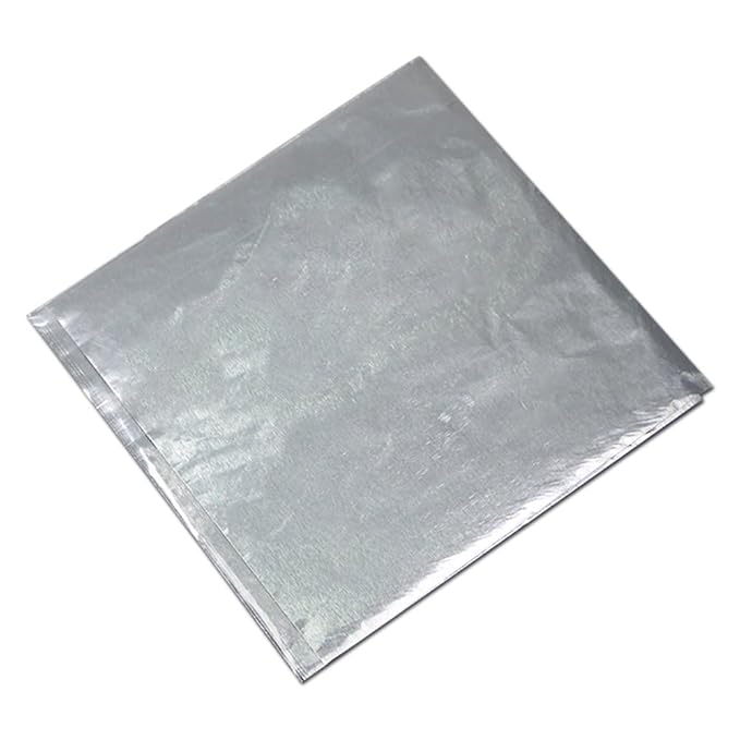 PABCK 500 Pcs 5 Colors Chocolate Candy Wrappers Aluminium Foil Wrapping Papers - Image 9