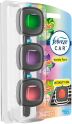 Febreze Car Air Freshener, Odor-Fighting Automotive Vent Clip, Mixed Gain Scent - Image 10