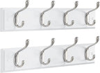 AMADA HOMEFURNISHING Coat Rack Wall Mount 2 Pack, Coat Hooks Wall Hooks Coat by AMADAHOMEFURNISHING