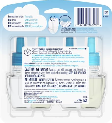 Febreze Odor-Eliminating Fade Defy PLUG Air Freshener Refill, Bora Bora - Image 3