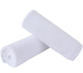 SINLAND Microfiber Facial Cloths Fast Drying Washcloth 12inch x 12inch White 2 by SINLAND