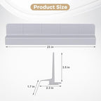 Sink Splash Guard with Suction Cups, Silicone Water Guard - Image 3