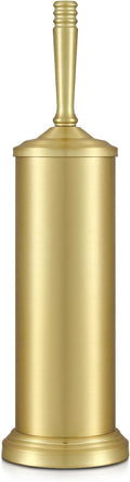Gold Toilet Brush and Holder Set, Stainless Steel Toilet Brush by Unknown