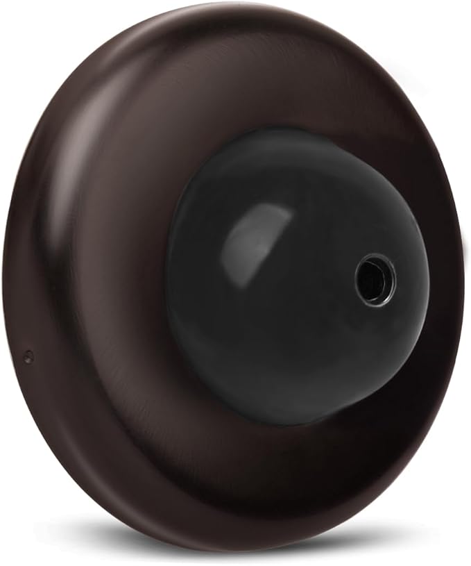 Convex Wall Door Bumper Stop Oil Rubbed Bronze – 2-1/2” Outside Diameter by KOVOSCH