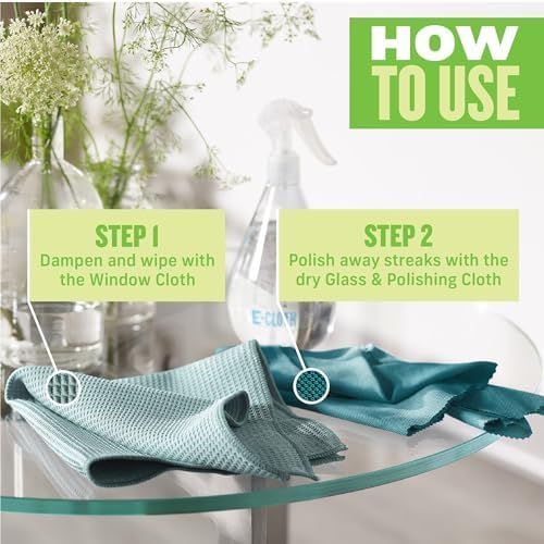 E-Cloth Microfiber Window Cleaning Cloth Kit - Image 4