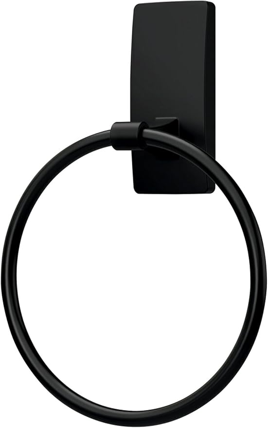 Command Hand Towel Holder Matte Black - Image 6