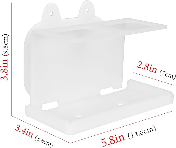 Electric Toothbrush Holder Wall Mounted, Electric Toothbrush Cord Organizer - Image 2