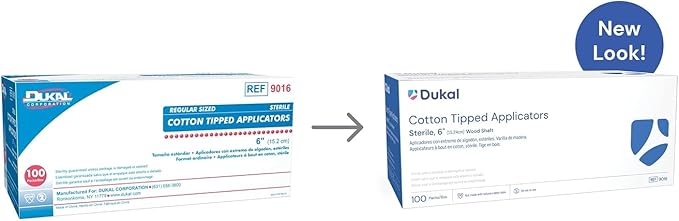 Dukal Cotton Tip Applicators 6" - Image 2
