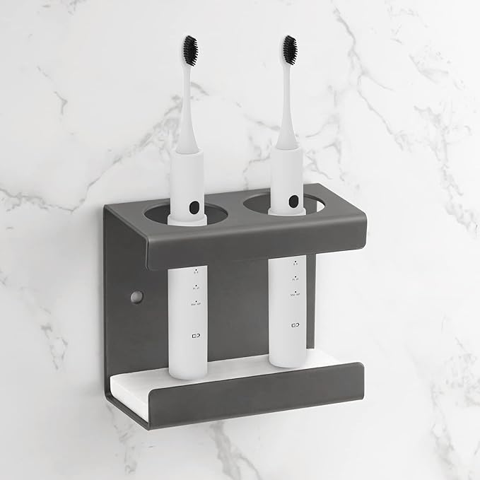 Electric Toothbrush Holder Wall Mounted, Toothbrush Stand by Adorila