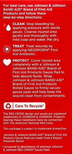 Band-Aid Brand Cushion Care Non-Stick Gauze Pads, Individually-Wrapped - Image 13