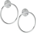 SetSail Adhesive Towel Holder for Bathroom Wall Brushed Nickel Hand Towel Ring by SetSail