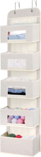 MAX Houser 5-Shelf Over The Door Hanging Organizer - Image 3