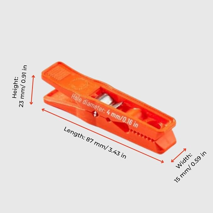 Clothes Pins – Heavy-Duty Plastic Clothes Pins – Clothespins - Image 2