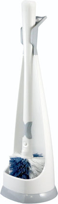 Unger No-Drip Toilet Brush Set, Flexible Neck Scrubber by Unger