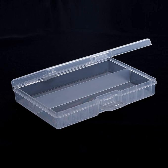 Fielect 48 x AA Battery Storage Case Holder Organizer Box Transparent - Image 7