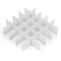 ShineMe Drawer Dividers, Plastic Adjustable Drawer Dividers, Household Storage by ShineMe