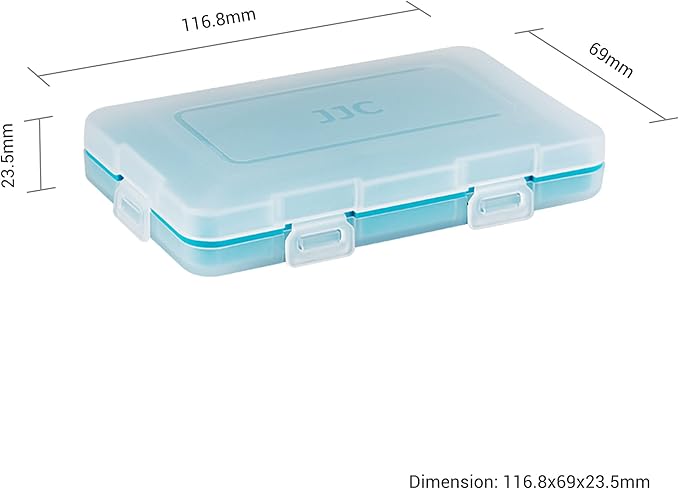 JJC Silicone 9V Battery Case Holder Organizer, PP Battery Storage Box - Image 5