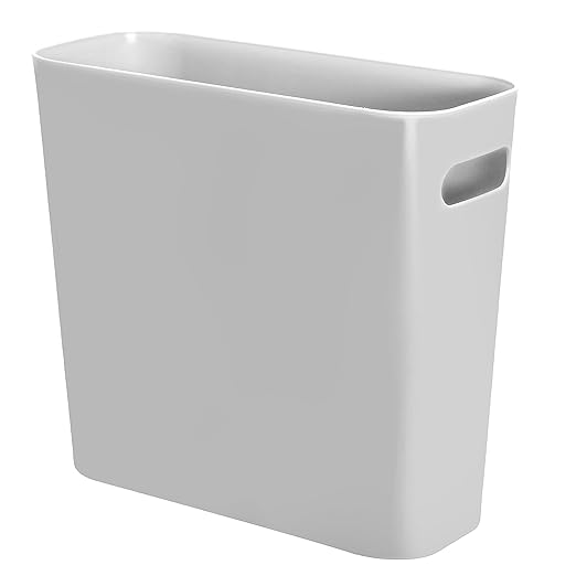Youngever 1.5 Gallon Slim Trash Can, Plastic Garbage Container Bin, Small Trash by Youngever