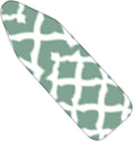 Nuxovilar Green Geometric Pattern Ironing Board Cover, 15 * 54inch, Fits Most by Nuxovilar