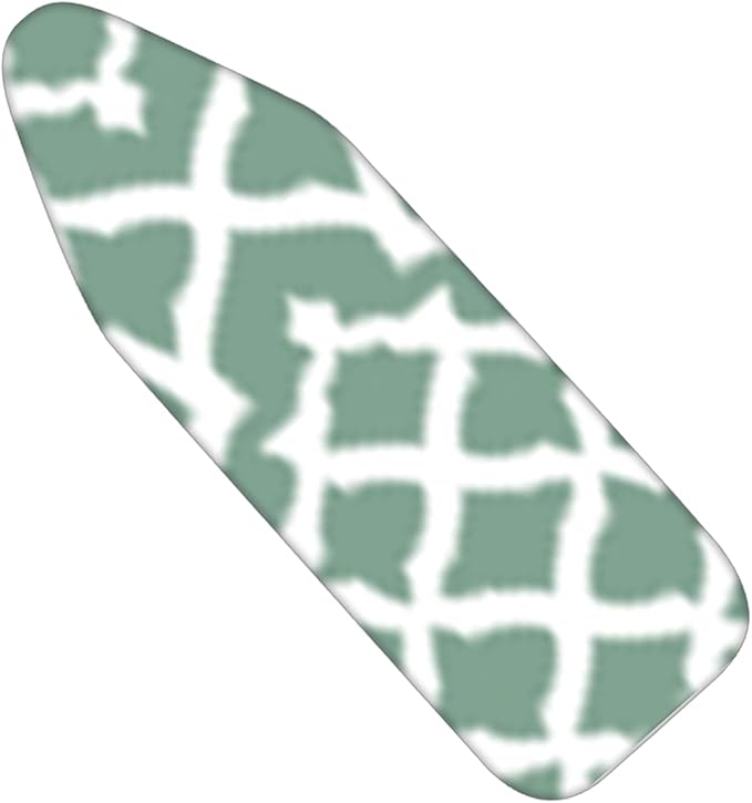 Nuxovilar Green Geometric Pattern Ironing Board Cover, 15 * 54inch, Fits Most by Nuxovilar