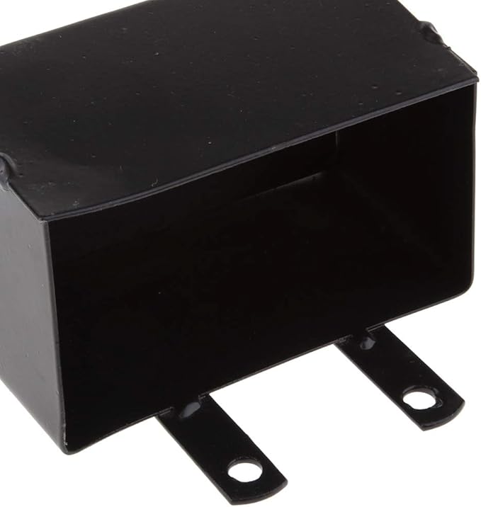 Kesoto Sturdy Metal Motorcycle Batteries Carrier Case Storage Holder Box - Image 5