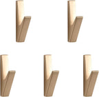 5 Pack Coat Hook, Wall Hooks, Coat Hooks Wall Mount, Metal Wall Hooks Holder by SARIHOSY