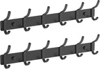Black Coat Rack Wall Mount by GWAAZXGZ