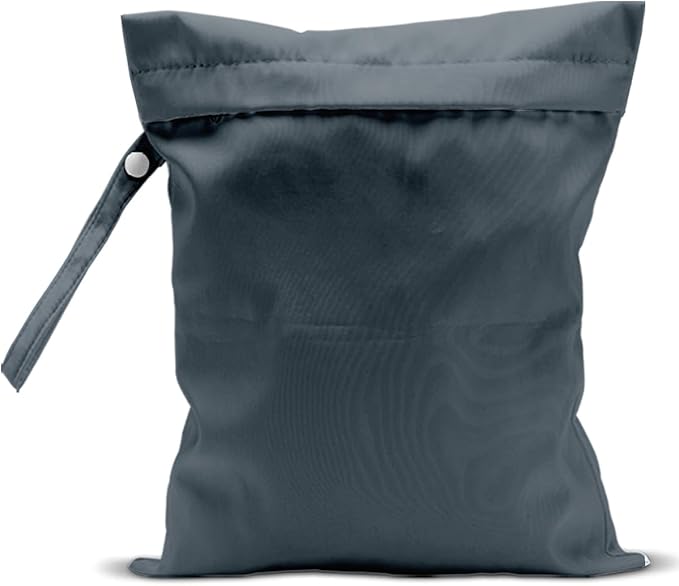 Waterproof Wet Bag for Swimsuit, Travel Beach Wet Dry Bag, Hidden Zipper by zcyxuuw