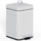 CEROELDA Small Trash Can with Lid-5L/1.3 Gal, Stainless Steel Outdoor Dog Poop by WelcometoCEROELDA