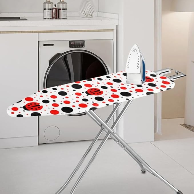 Cartoon Ladybug Ironing Board Cover 15x54 Inch Cute Lady Bug Iron Board Cover - Image 2