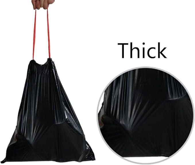 Begale 3 Gallon Drawstring Trash Bags - Image 6