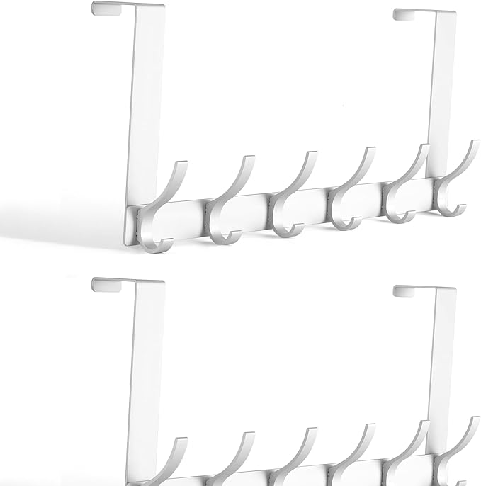 Over The Door Hooks, Door Hanger Hooks by Optish