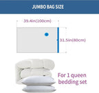 7 Pack Jumbo Space Saver Vacuum Storage Bags - Image 5