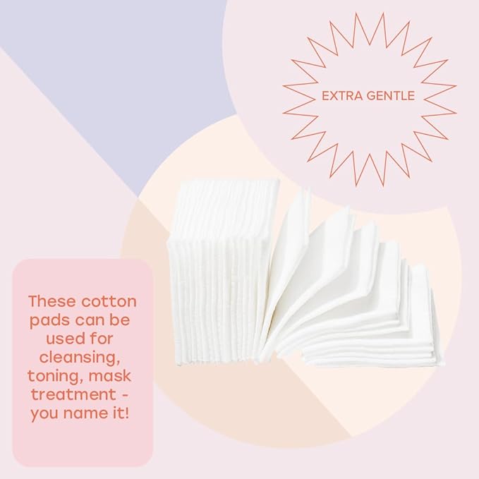 White Rabbit – Naked Cotton Classic – Premium 100% Cotton Pads - Image 3