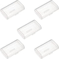 Fielect 2 x AA Battery Storage Case Holder Organizer Box Transparent 5Pcs by Fielect