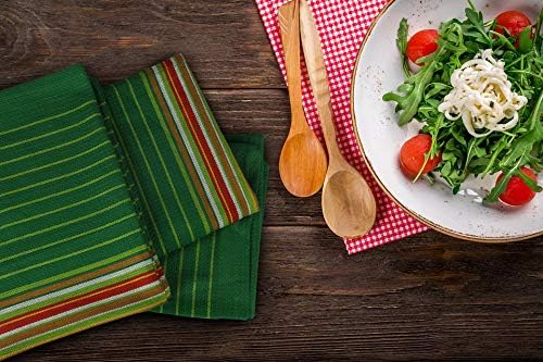 Urban Villa Kitchen Towels Waffle Stripes Dish Towels - Image 6