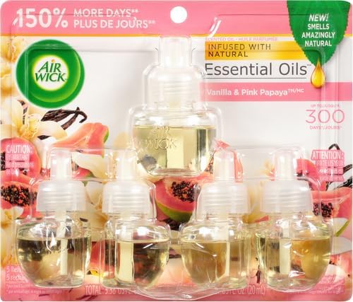 Air Wick Scented Oils 0+5 Vanilla & Pink Papaya​ - Image 2