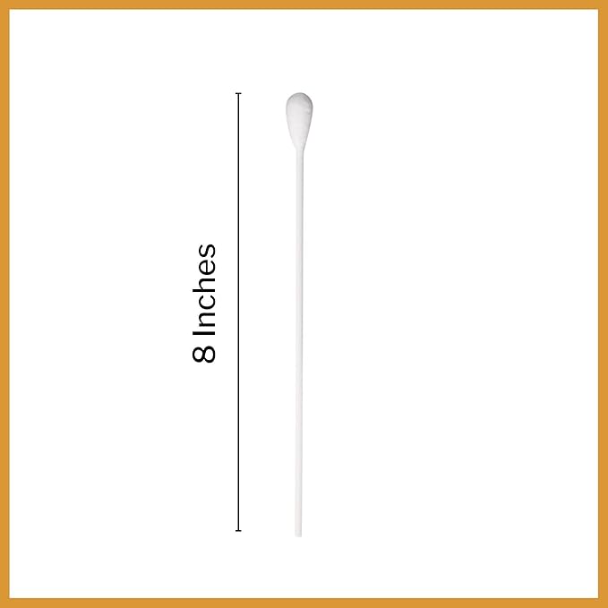McKesson OB/GYN Applicators Rayon Tipped, Non-Sterile, 8 in, 1 Pack - Image 4