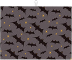 Star Bats Witchy Dish Drying Mat 18x24 by indokyeyqaz