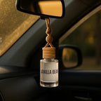 Vanilla Bean Hanging Car Air Freshener – Long Lasting Essential Oil Diffuser - Image 3