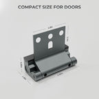 3Pack Home Security Door Reinforcement Lock, Childproof Safety Door Lock Latch - Image 2