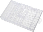 Heyiarbeit Battery Storage Box Battery Storage Case Transparent Holder by Heyiarbeit