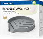 LANMU Silicone Smiley Face Sponge Holder by LANMU