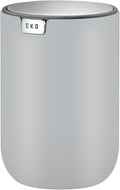 EKO Mini Desk Trash Can with Swing-Top Lid 0.4 Gallon Small Table Round by EKO