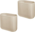 iDesign Small Slim Plastic Bathroom Trash Can, Garbage Can by iDesign