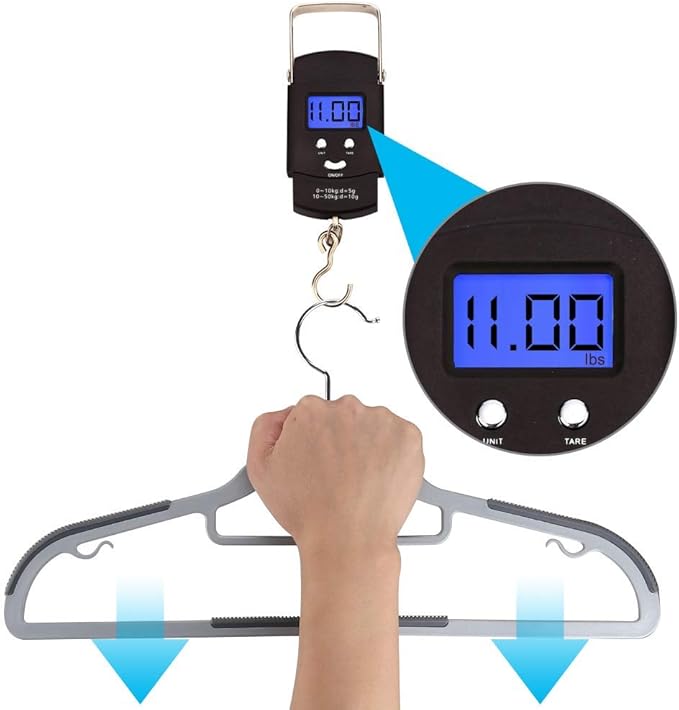 Coat Hangers, Space-Saving, Super Non-Slip, 11lb Weight Capacity - Image 5