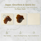 Dish Drying Mat Super Absorbent – 16" x 18" Coffee Mat - Image 5