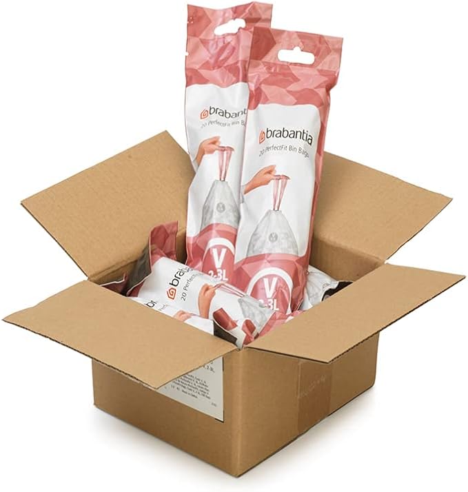 Brabantia PerfectFit Trash Bags Thick Plastic Trash Can Liners - Image 8