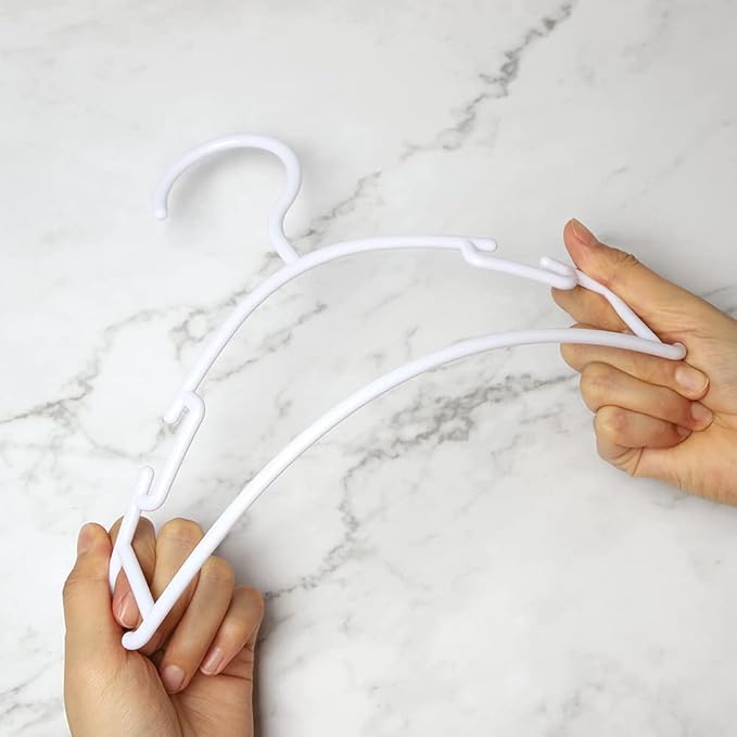 GoodtoU Baby Hangers 100 Pack, Plastic Infant & Toddler Clothes Hangers - Image 5